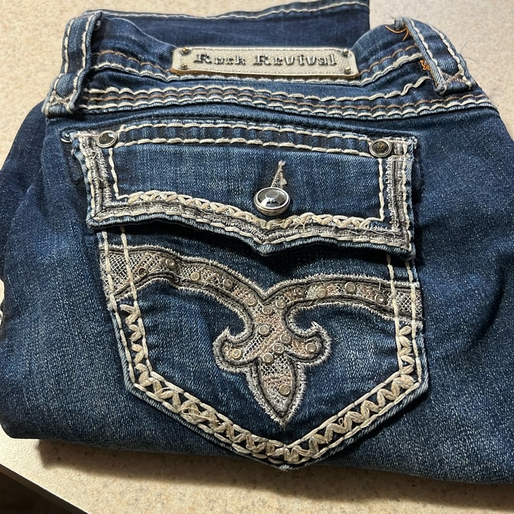 Rock Revival Capris